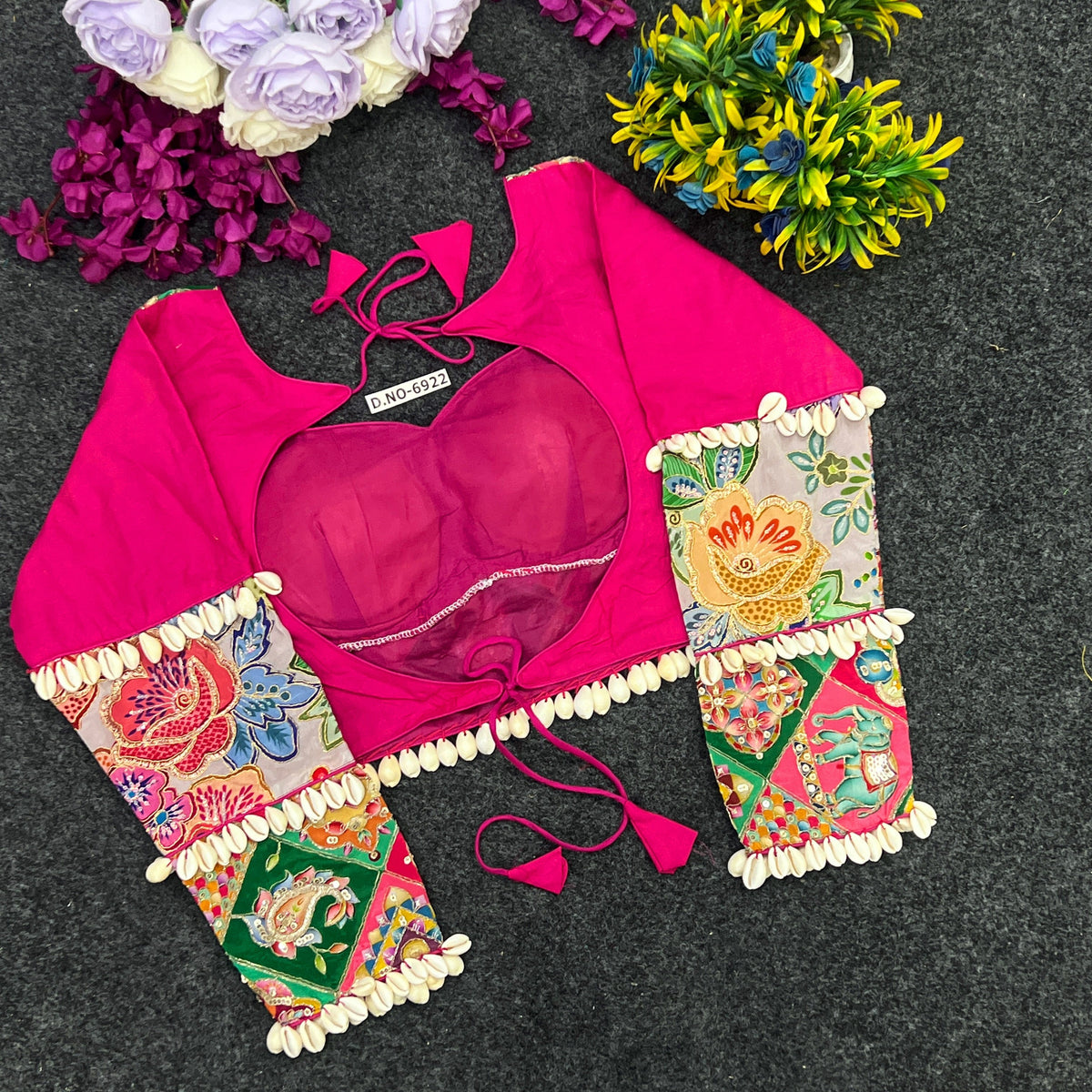 Navratri Full Sleeve Kodi Work Blouse - Des- 6922