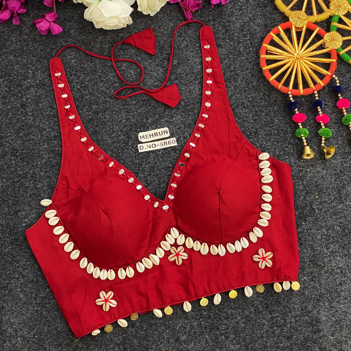 Navratri Stretchable Blouse - BL6860 – Rani – view 1