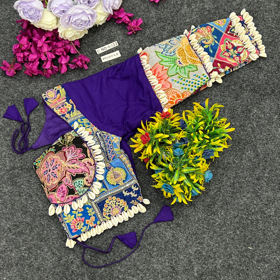 Navratri Full Sleeve Kodi Work Blouse - Des- 6922