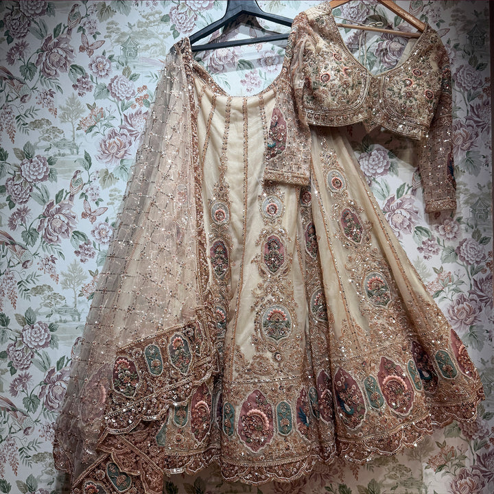 The Kesariya Heritage Edit: Baby Pink Lehenga Ensemble II