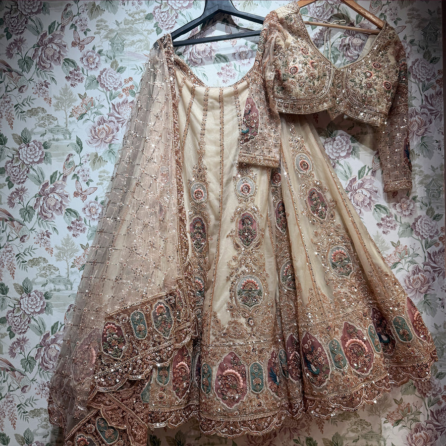 The Kesariya Heritage Edit: Baby Pink Lehenga Ensemble II
