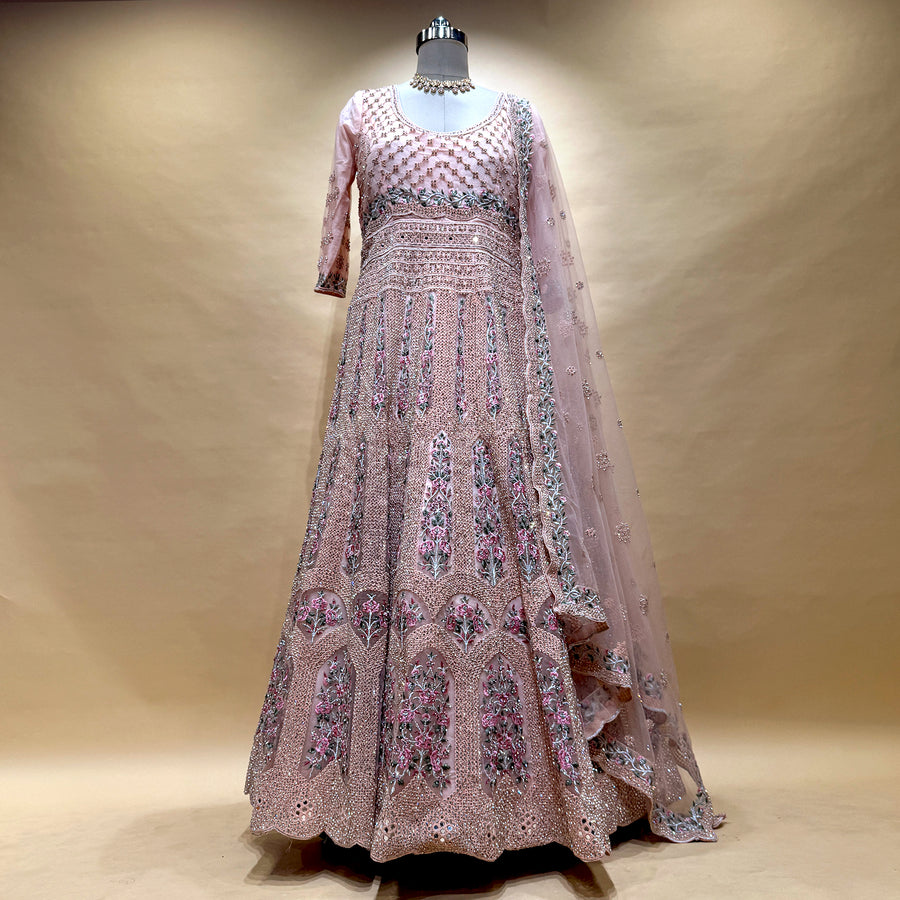 The Kashi Trousseau Edit: Pink Heritage Lehenga Ensemble IV