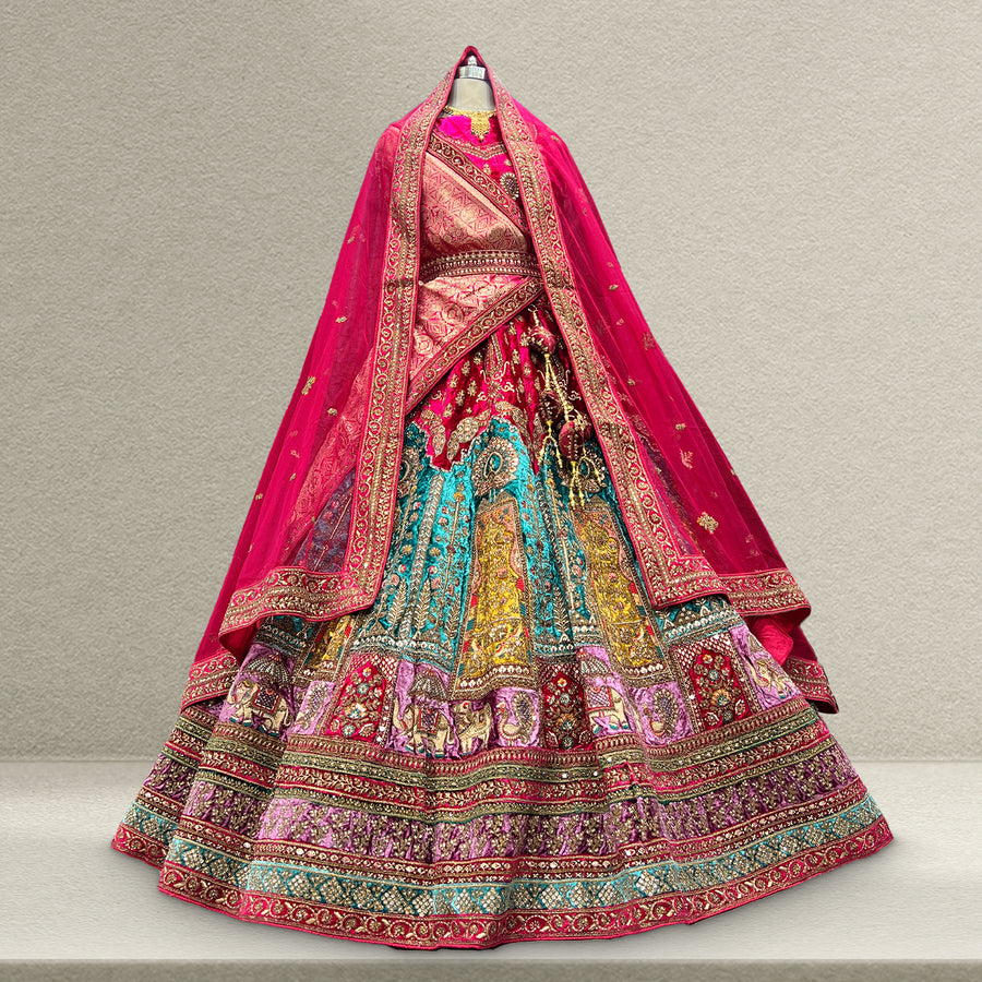 The Kashi Trousseau Edit: Heritage Lehenga Ensemble I