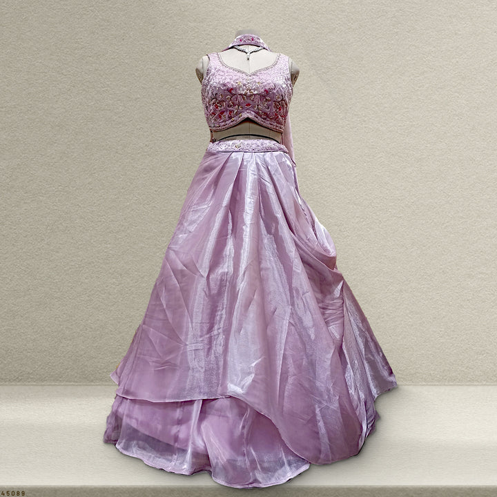 The Utsav Collection: Blue Heritage Lehenga Ensemble II