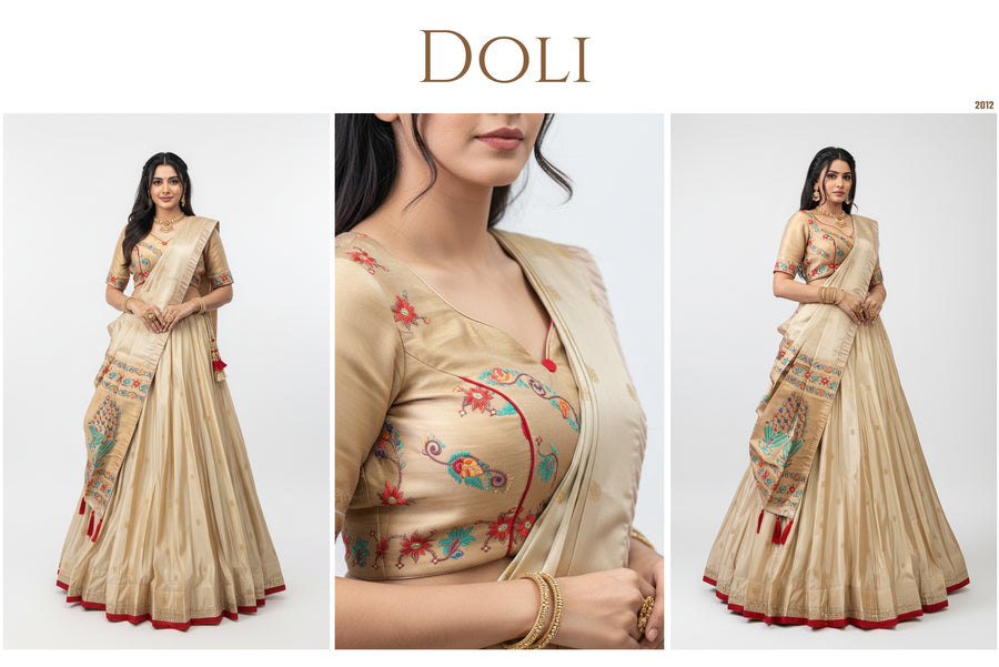 The Aarohi Edit: Ivory Heritage Lehenga Ensemble I