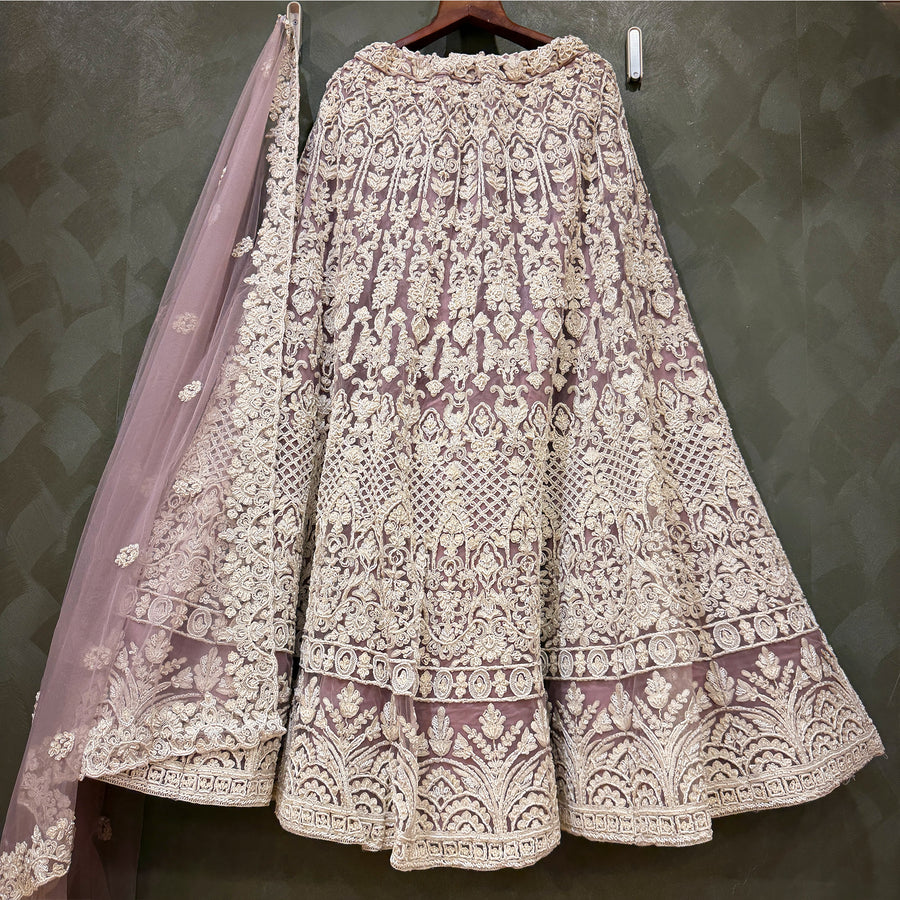 The Udaipur Royal Collection: Lavender Heritage Lehenga Ensemble I