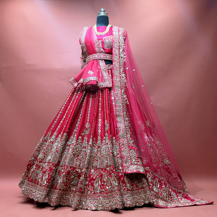 The Rang Mahal Edit: Pink Lehenga Ensemble II