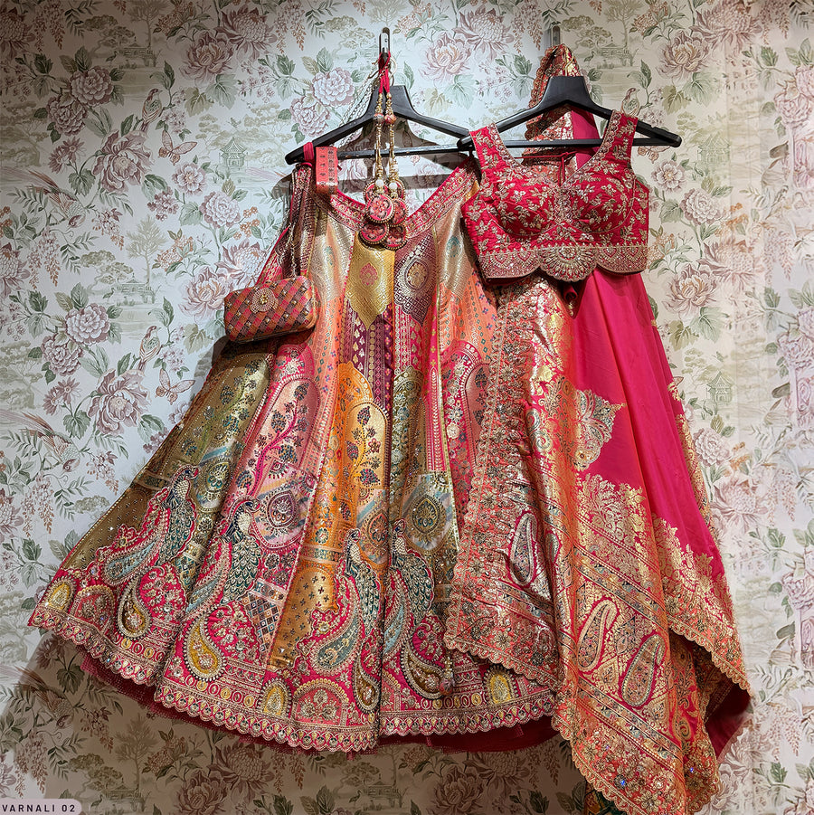 The Banaras Loom Collection: Heritage Lehenga Ensemble IV