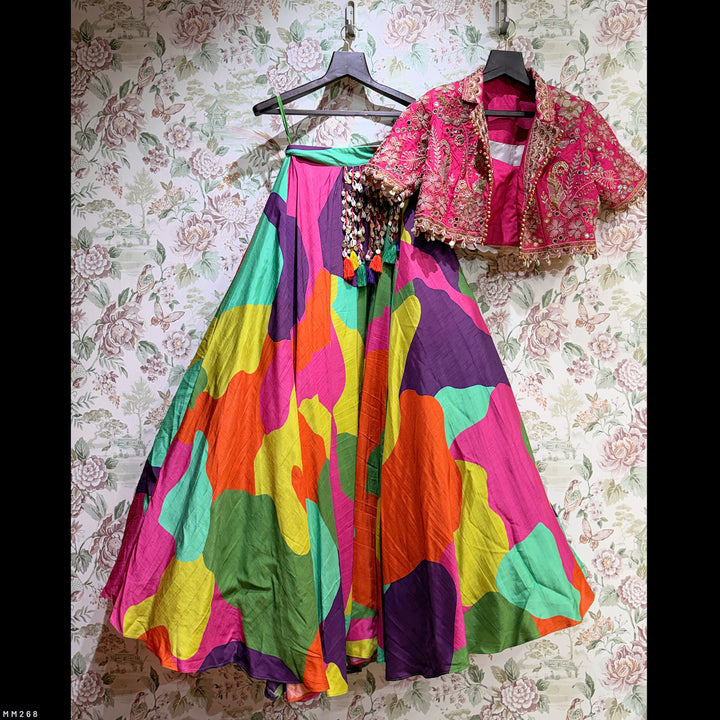 The Utsav Edit: Multi Colour Heritage Lehenga Ensemble III