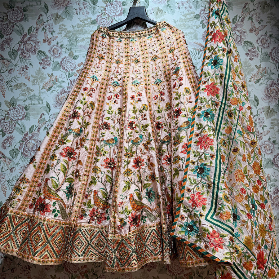 The Kamalini Collection: Baby Pink Lehenga Ensemble II