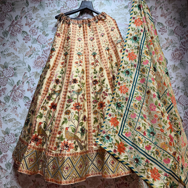 The Kamalini Collection: Baby Pink Lehenga Ensemble II