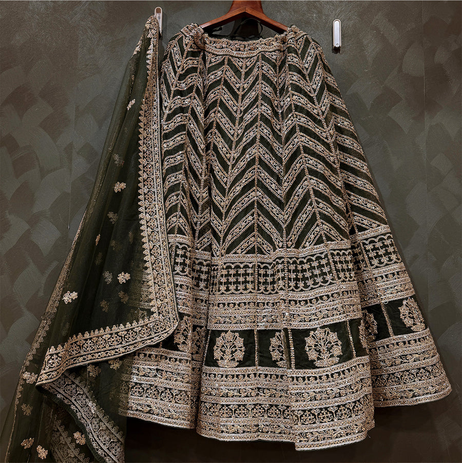 The Vivaha Heirloom: Heritage Lehenga Ensemble III