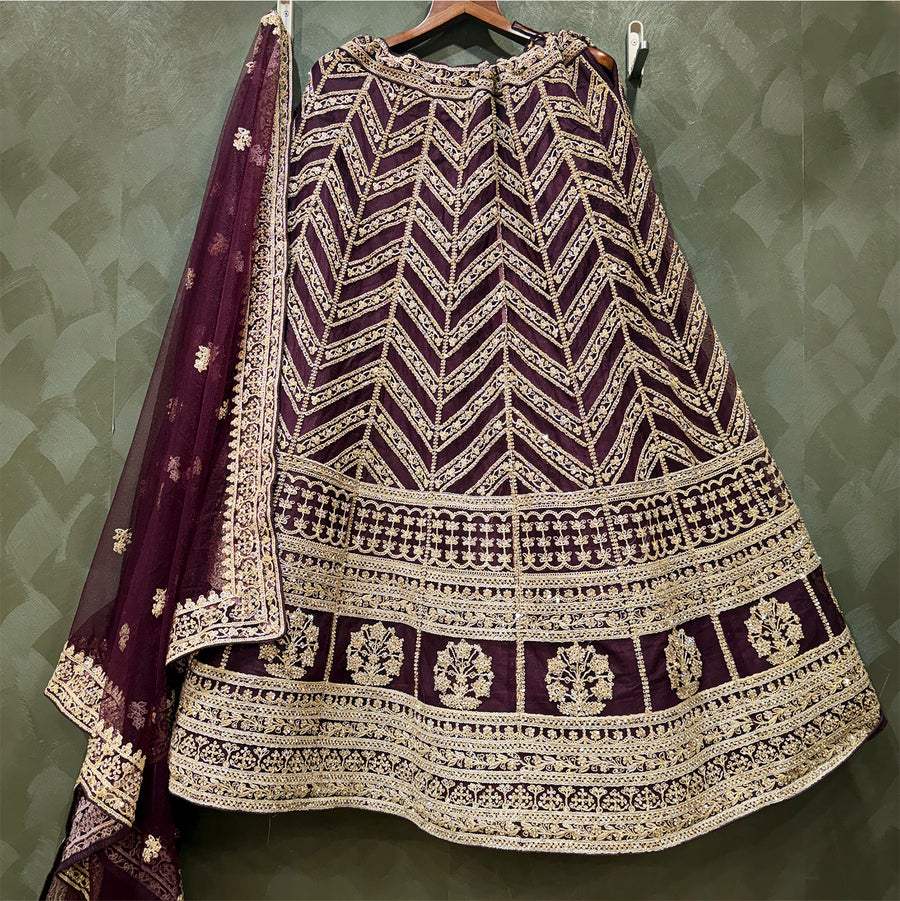The Vivaha Heirloom: Heritage Lehenga Ensemble III